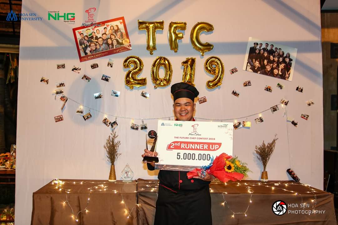 Đầu bếp Lê Trang Duy Khang được Á Quân cuộc thi The Future Chef