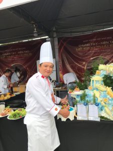 Đầu bếp trần linh vũ tại hiệp hội f and b