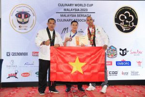Đầu bếp Võ Trọng Thuật đặt giải tại đấu trường quốc tế